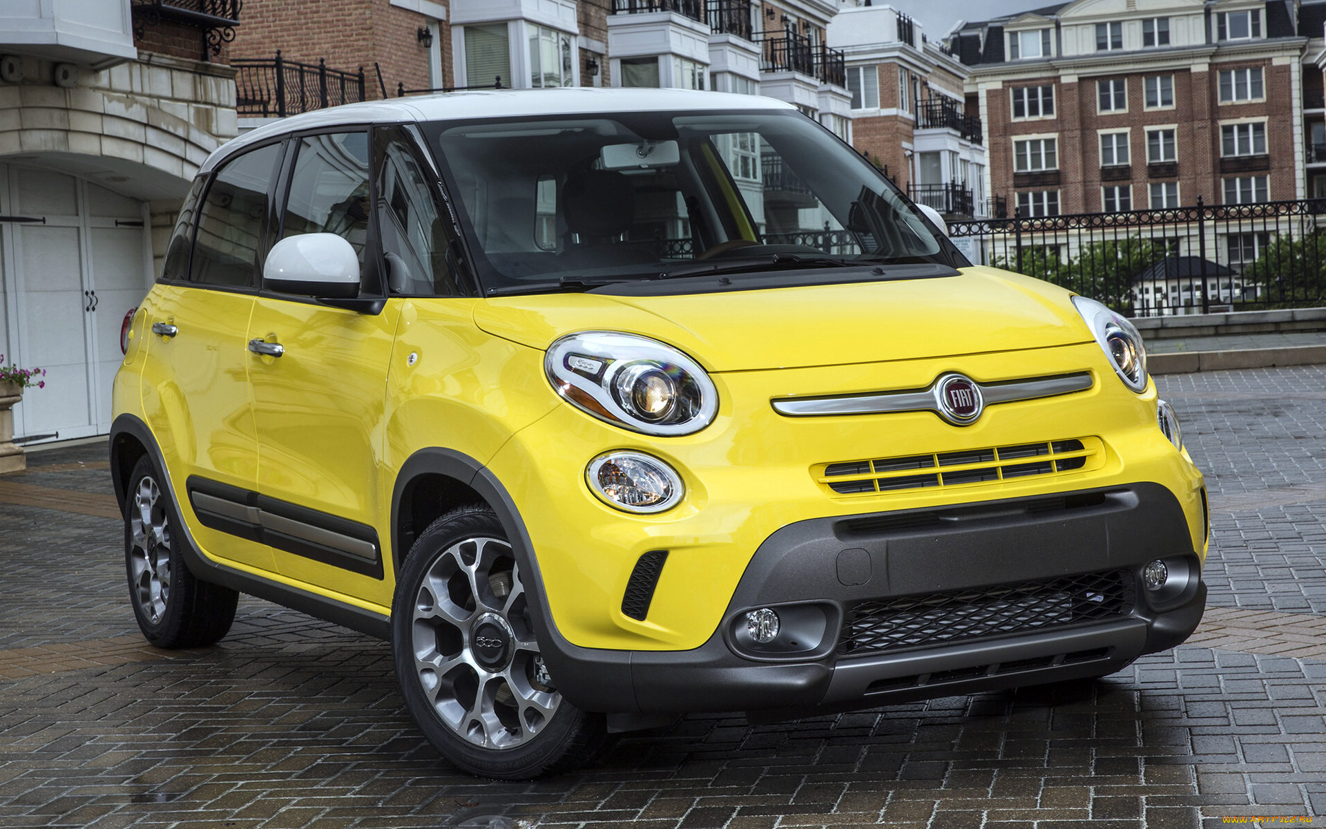 , fiat, car, 500l